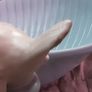 nice ceramic scallop shell bird bath Image 4