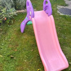 FREE - MUST PICK UP- Grow'n Up Qwikfold Climb 'n' Slide Pink