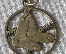 Boston Red Sox 2004 sterling silver pendant