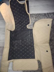 New Diamond-Stitched Floor Mats for BMW 5 Series (Luxury Interior)