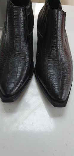 Seven7 black shoe boots Sz 7.5 - Bnwot Rrp 59.99