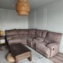 Corner Sofa with 2 recliners Image 2