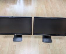 HP EliteDisplay E221c and stands X 2