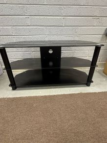 Glass TV stand 100 cm x 40 cm x 50 cm