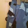 Blue Camouflage Cargo Trousers /New Image 5