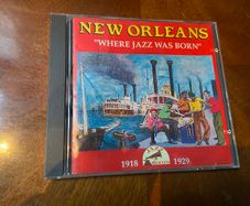 New Orleans 1918-1929 CD Where Jazz Was Born