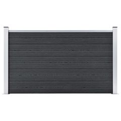 Garden Fence WPC 872x106 cm Grey