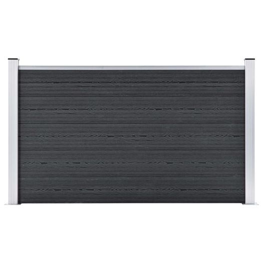 Garden Fence WPC 872x106 cm Grey