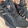 Boys Adidas Dame 6 Basketball Trainers Runners Black Size Uk 4.5 Eu 37.5 Image 5