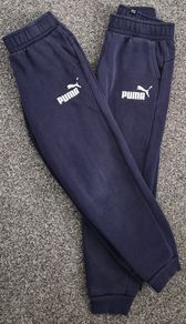 2 x Navy puma Tracksuit bottoms