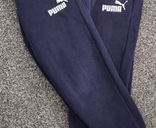 2 x Navy puma Tracksuit bottoms