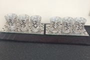 Candle holder - 2 trays with 6 candle holders.