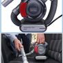 BLACK+DECKER Bagless Hand Vacuum Cleaner Dustbuster with Flexi Hose and 12V Car Connection Image 3