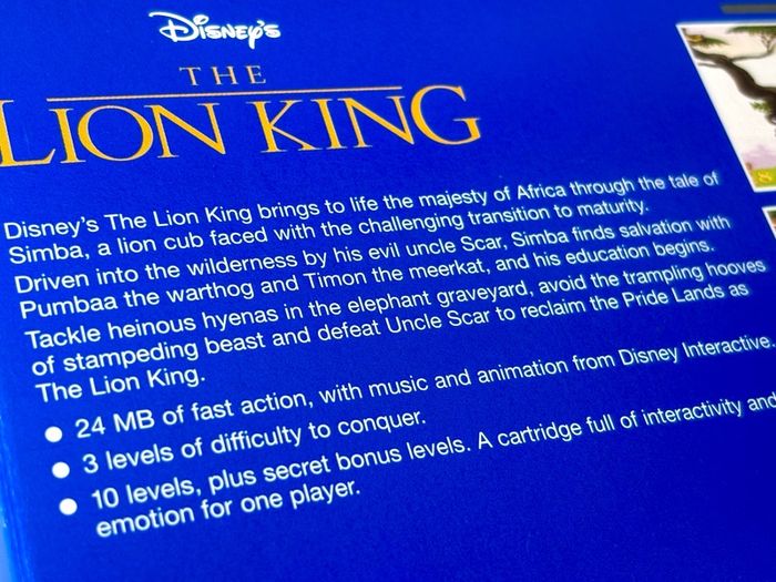 Disney's The Lion King for Nintendo SNES - Boxed and Brand New