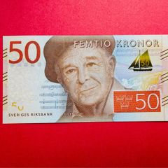 Sweden. 50 Kronor  2015 . Pick  70a ( Uncirculated )