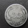 1874 Denmark. Christian IX. Silver 25 Ore Image 4