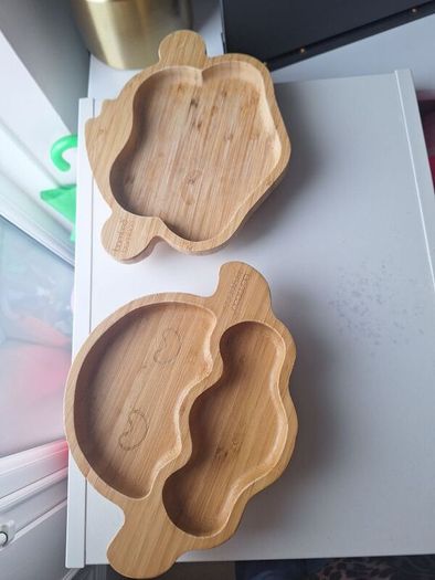bamboo suction kids plates