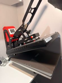 MAX-CLAM-P Auto Open Heat Press with Pressure Thread Counter