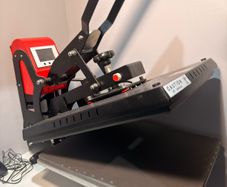MAX-CLAM-P Auto Open Heat Press with Pressure Thread Counter
