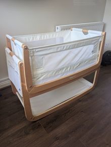 snuzpod 4 with sheets and mattress protector