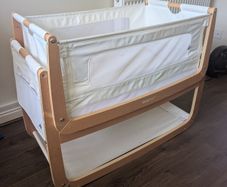 snuzpod 4 with sheets and mattress protector