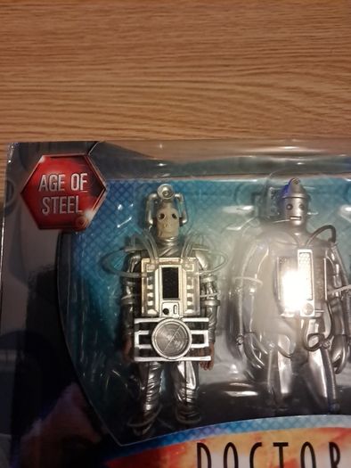 Doctor Who: Cybermen Age of Steel 3-pack 5.5'' Rare