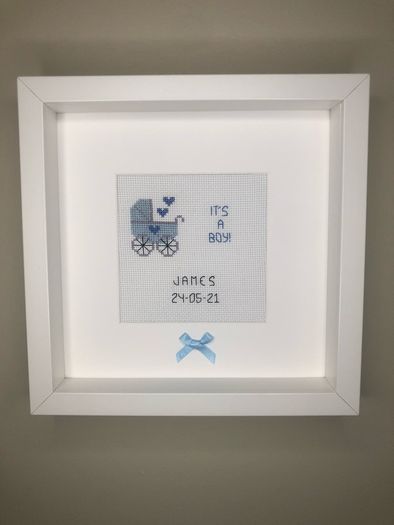 Personalised Baby Framed Gift