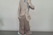 Porcelain Figurine Lladro  Waiting To Tee Off  Golfer