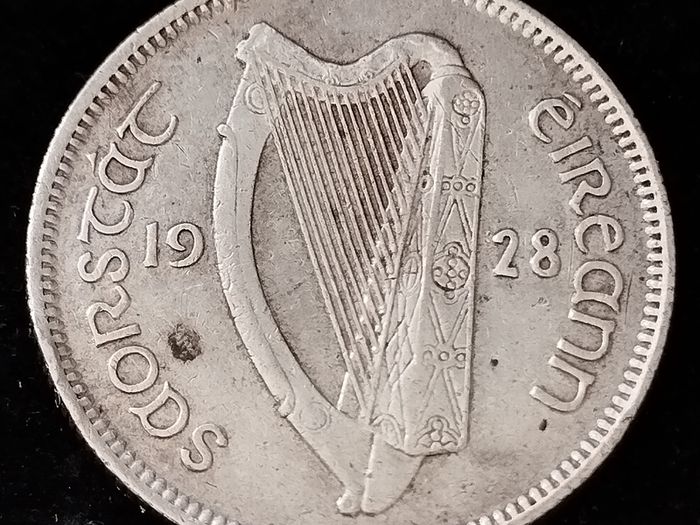 Ireland - 1928 - Shilling - Silver - KM.6 - [508]