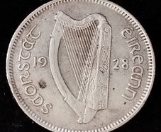 Ireland - 1928 - Shilling - Silver - KM.6 - [508]