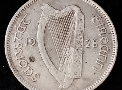 Ireland - 1928 - Shilling - Silver - KM.6 - [508]