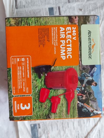 ALDI 240v Electric Air Pump, new in Box