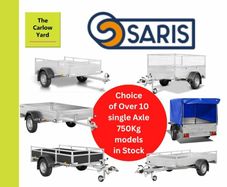 10 + Single Axle 750Kg New Saris Trailers in Stock