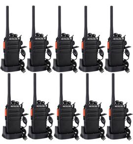 Walkie Talkie PMR446 License Free, Professional Two Way Radio 16 Channels VOX Scan Monitor, 2 Way Radio with USB Charger Base and Earpieces for Commercial, School (FREE POSTAGE)