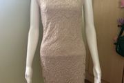 cream lace dress