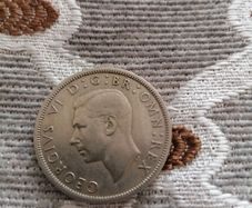 4 silver coins for sale dates 1949-1950, 1943-1946