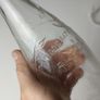 363 - Set of 2 Vintage Collectible Decorative Clear Glass Embossed Letters L Rose and Co Ltd Bottles Image 3
