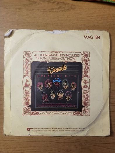 Darts White Christmas Sh Boom 7 inch Single 1980