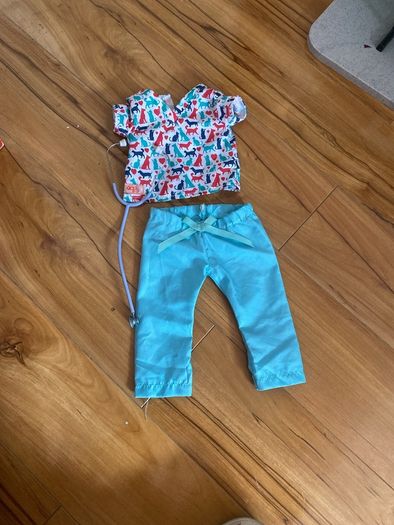 Our generation doll vet and veterinarian outfit with accessories