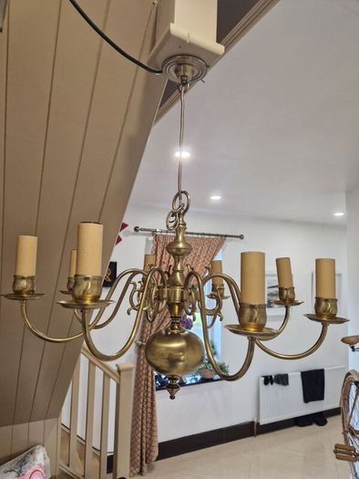 Brass ceiling lights