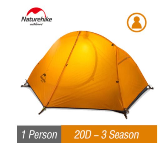 Single Person Cycling Tent Ultralight Portable Camping Tent Backpacking Hiking Tent Waterproof Sun Shelter