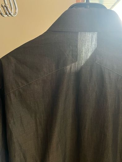 Dark grey men's shirt Reiss