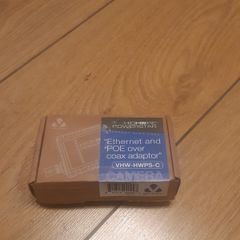 Ethernet and POE over coax adapter.  VHW-HWPS-C