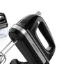 Hand Electric Mixer, 300W Ultra Power Food Kitchen Mixer with 5 Self-Control Speeds + Turbo Boost, 5 Stainless Steel Attachments Handheld Blender for Baking, BLACK Image 3