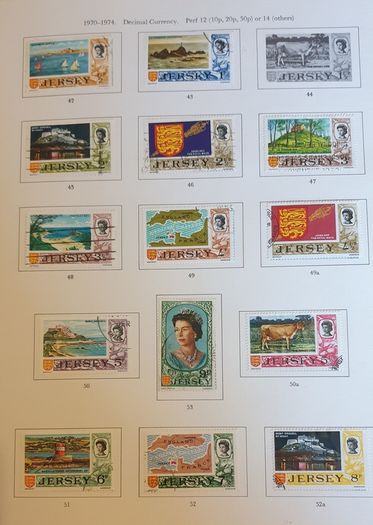 Stamps of Jersey 1958-1992