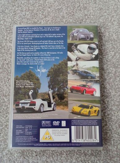 BNIB DVD Clarkson Supercar Showdown