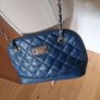 DKNY French Navy Soft Quilted Genuine Leather Bag Image 6