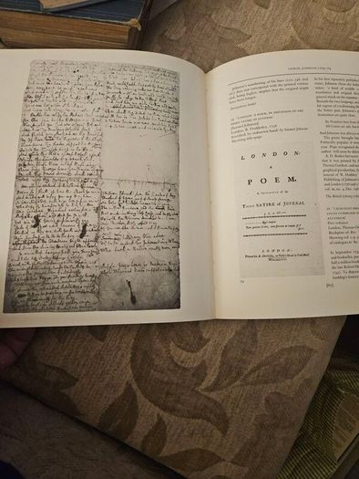 Samuel Johnson 1709-84. A Bicentenary Exhibition Book By The Arts Council Of England. First Edition LARGE VOLUME Paperback In Good Condition.  See Photos For Same.