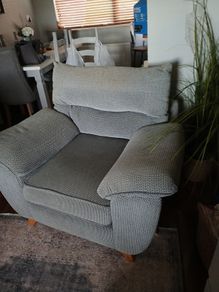 Grey large Lebus Billie Armchair