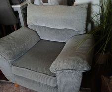 Grey large Lebus Billie Armchair